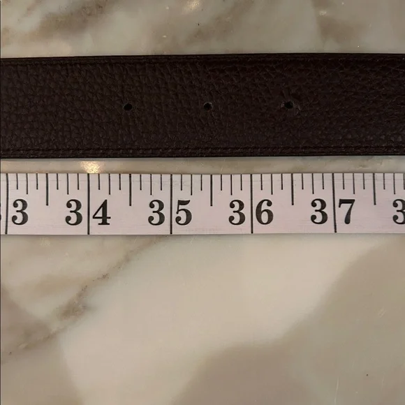 * HERMES* Gold H Belt Buckle